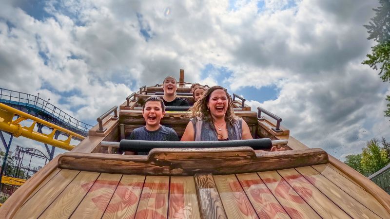 Riders Having Fun and  Laughing