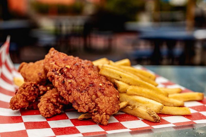 Chicken and Fries