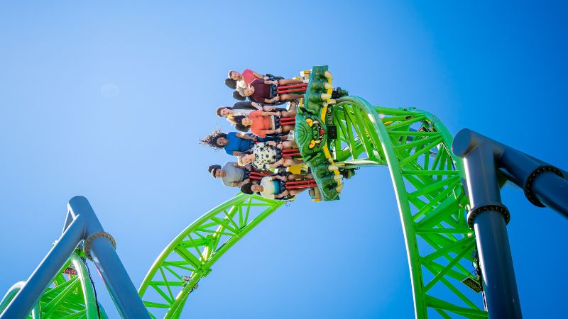 Rollercoaster at Adventureland