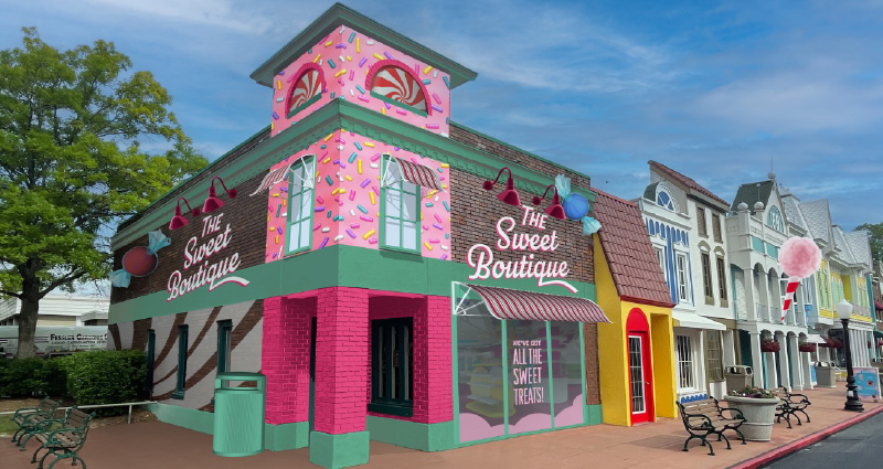 sweet boutique candy store