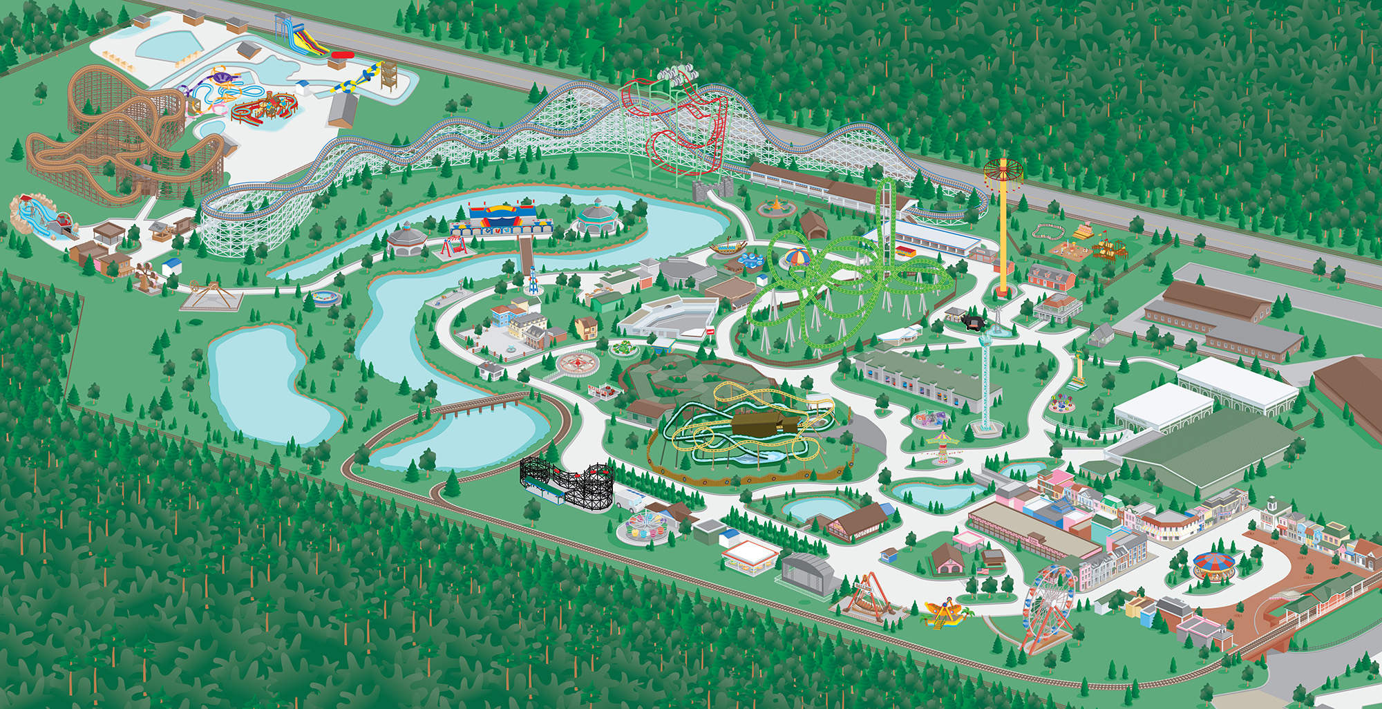 Map Of Adventureland Des Moines
